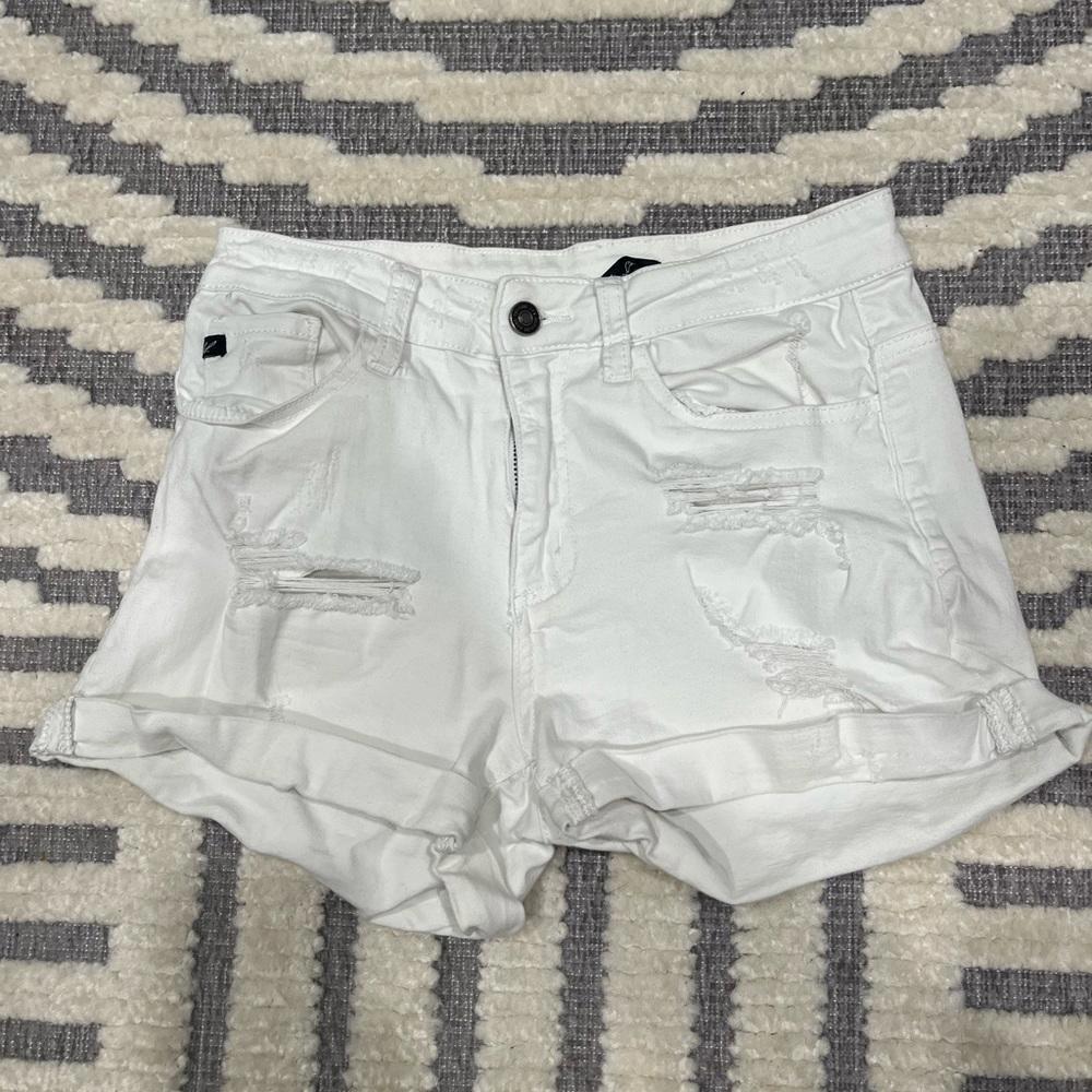 Kancan distressed shorts